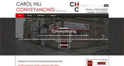 Desktop Screenshot of carolhill.co.uk